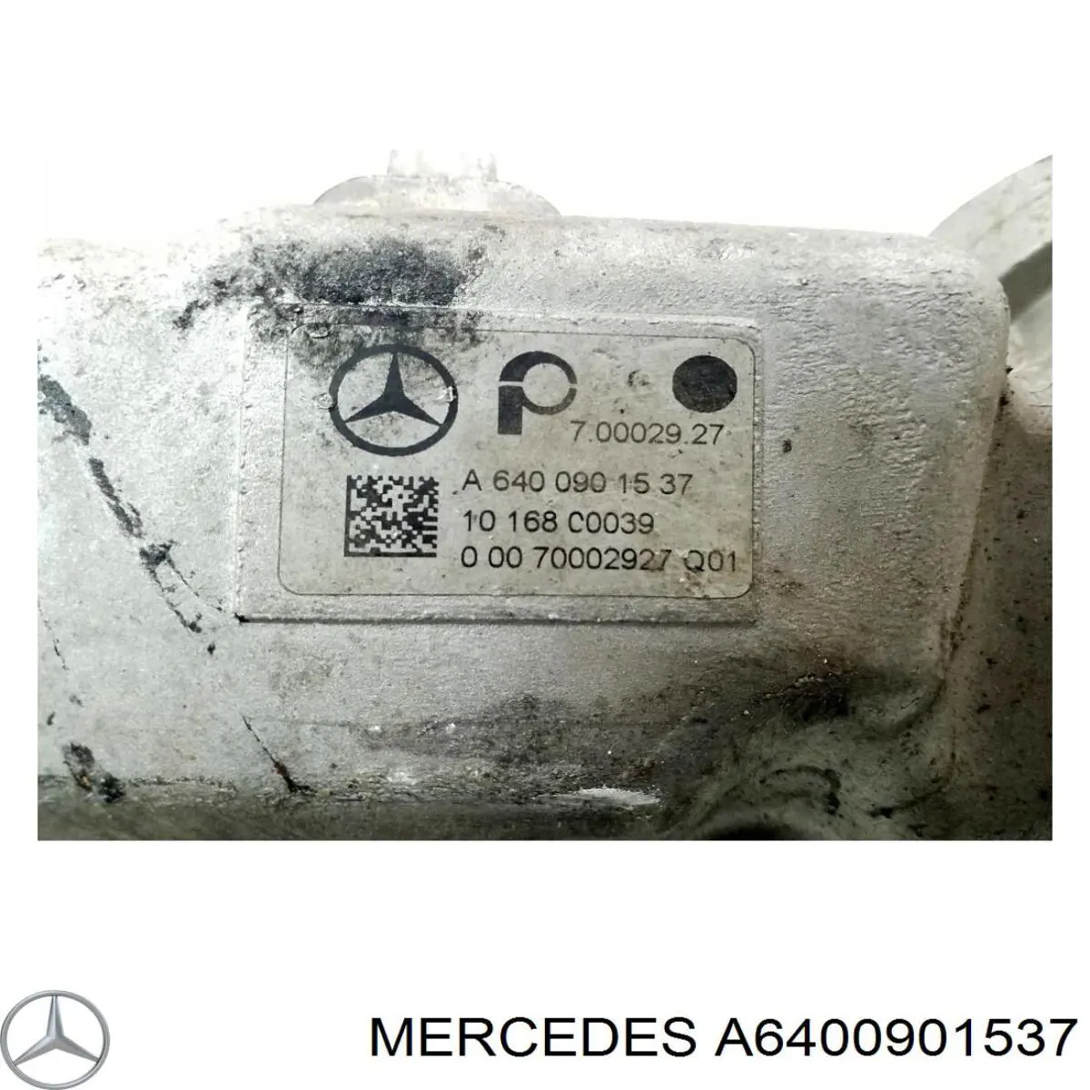 A6400901537 Mercedes Colectores de admisión
