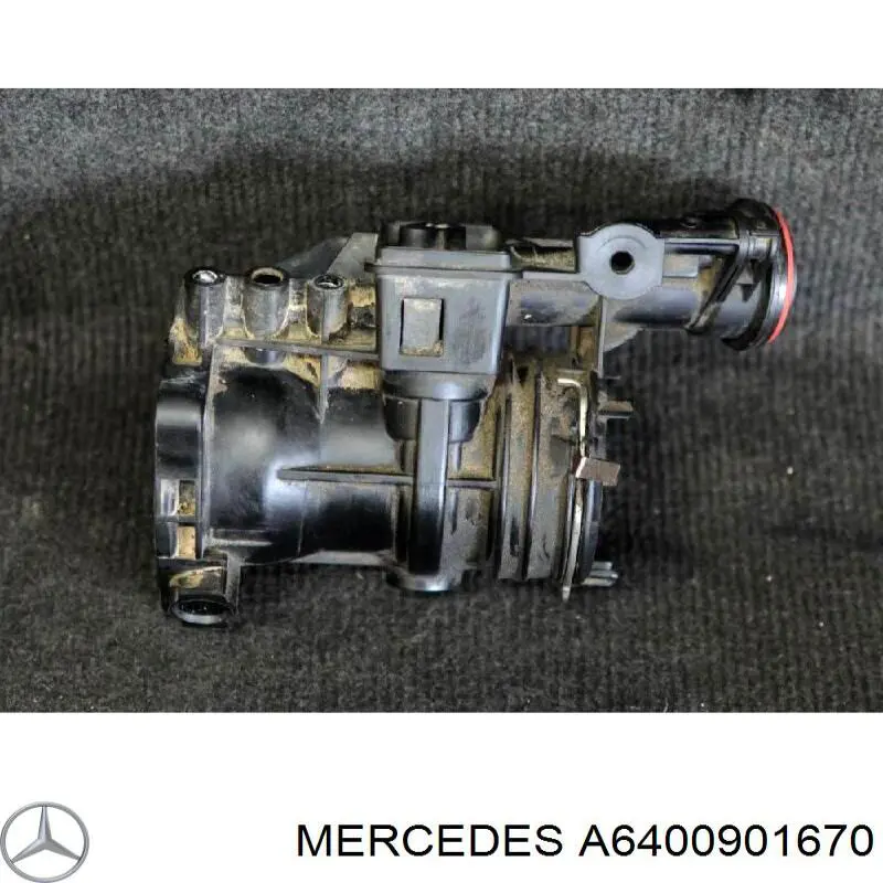Cuerpo de mariposa A6400901670 Mercedes