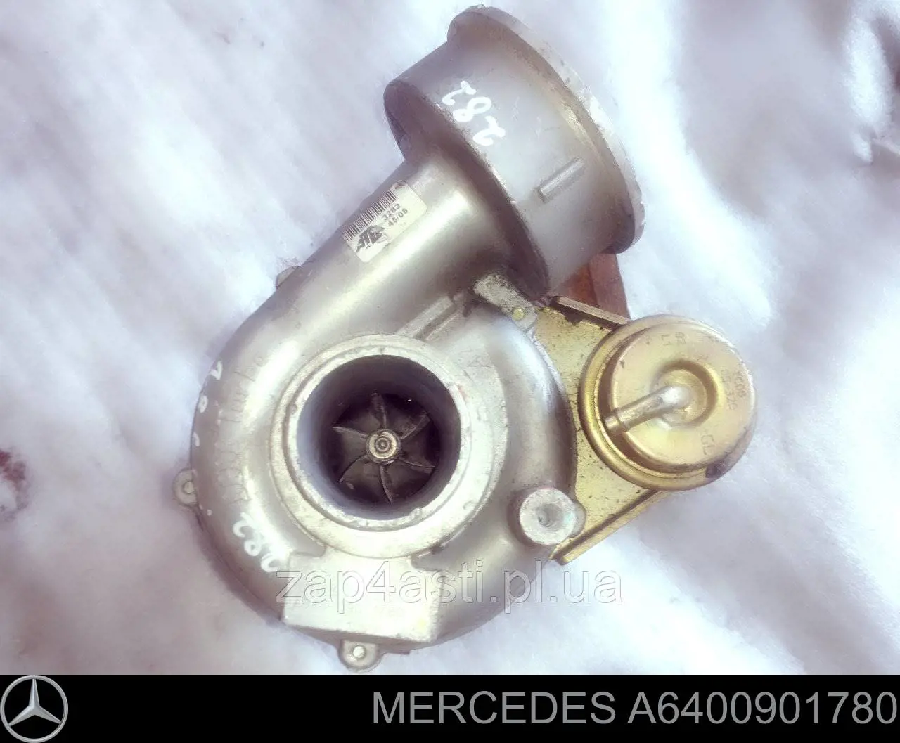 A6400901780 Mercedes turbocompresor
