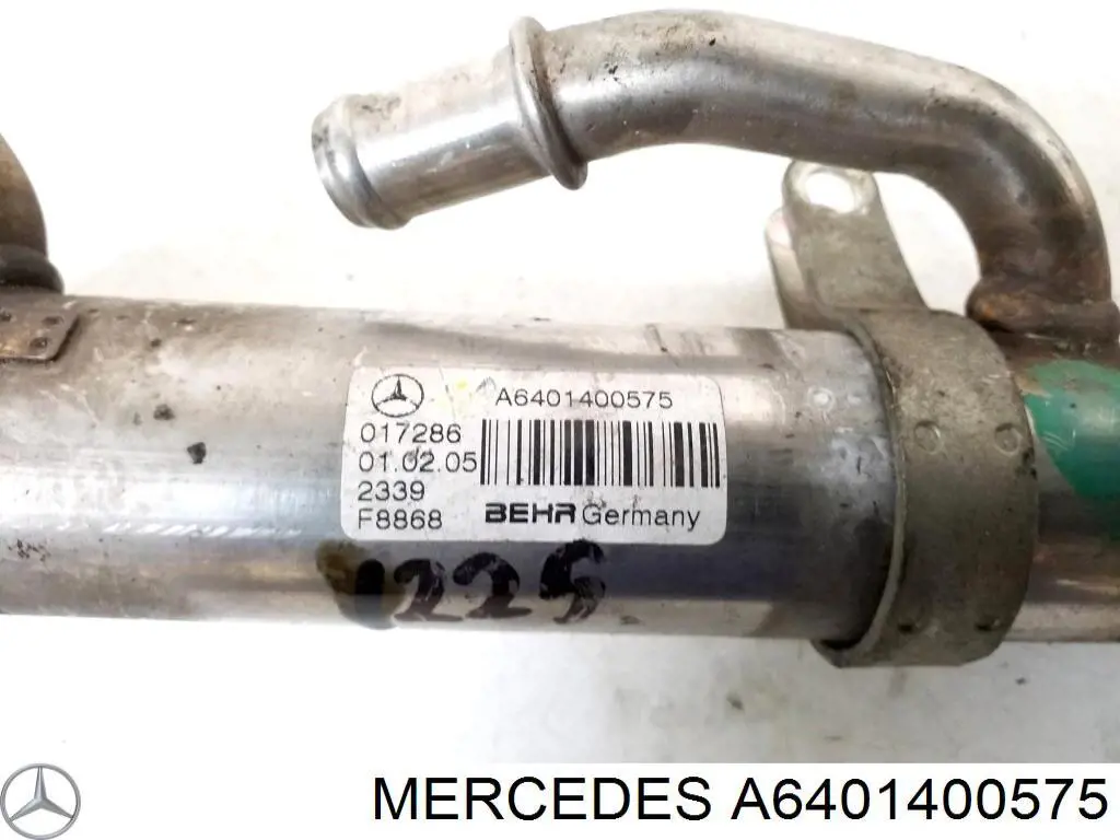 Enfriador de recirculación de gases de escape EGR Mercedes A6401400575 precio, desde 62,44 EUR