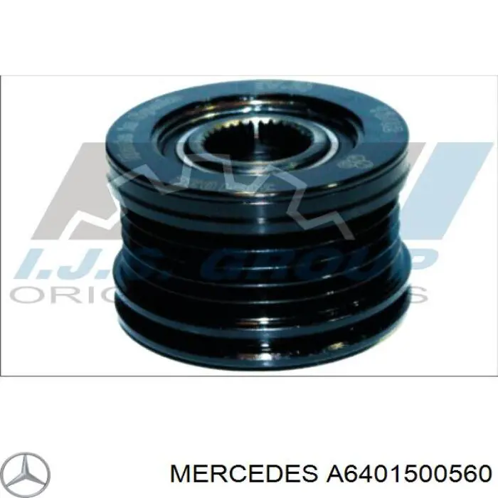 Polea rueda libre Mercedes A6401500560 precio, desde 33,76 EUR