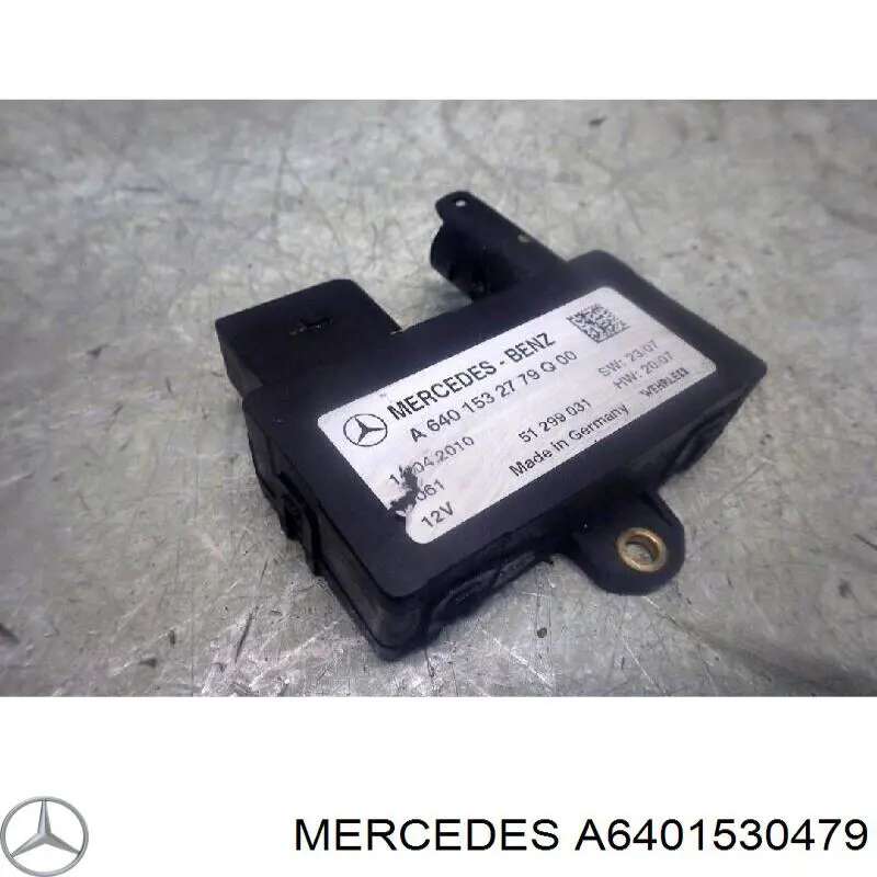 A6401530479 Mercedes relé de bujía de precalentamiento