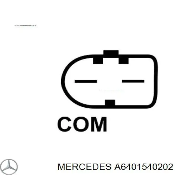 Alternador del motor Mercedes A6401540202 precio, desde 138,85 EUR