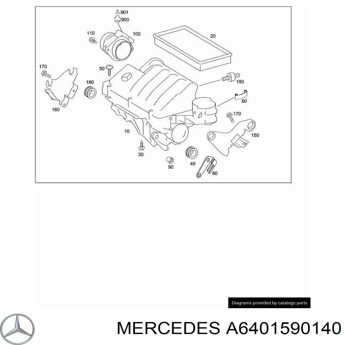 A6401590140 Mercedes 