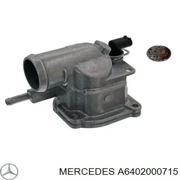 A6402000715 Mercedes caja del termostato