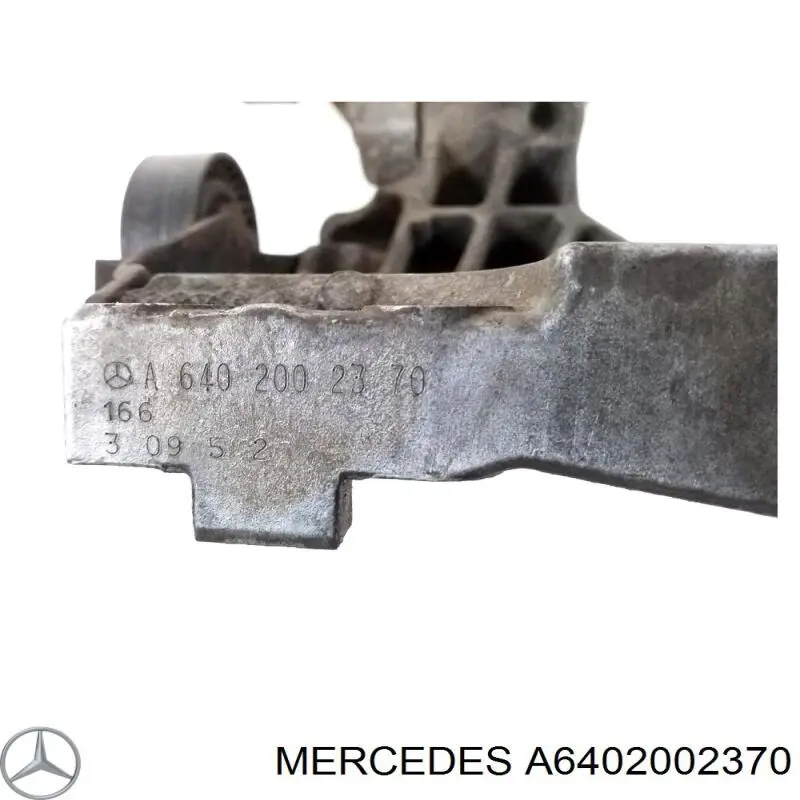 A6402002370 Mercedes tensor de correa, correa poli v