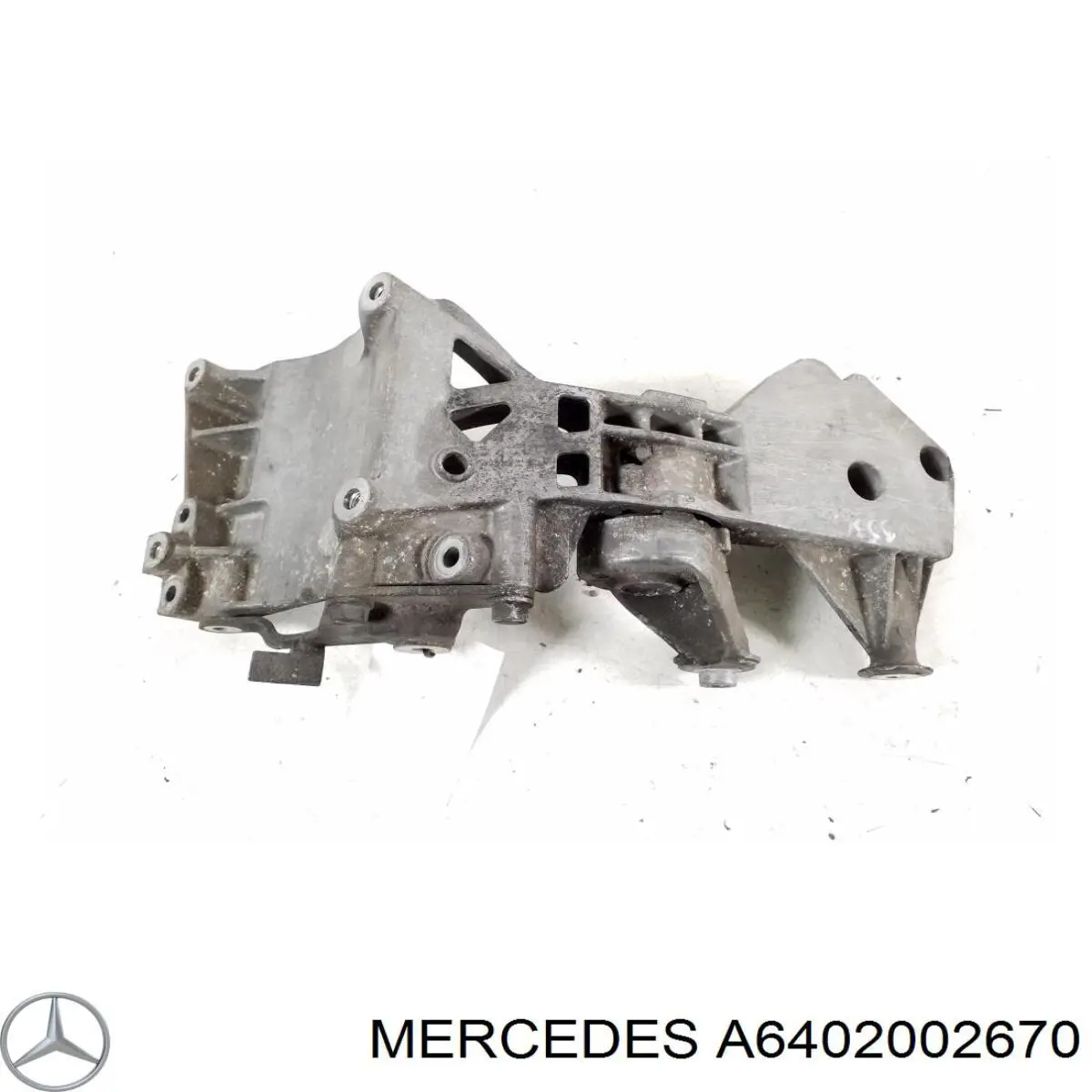 Tensor de la correa trapecial poli v Mercedes A6402002670