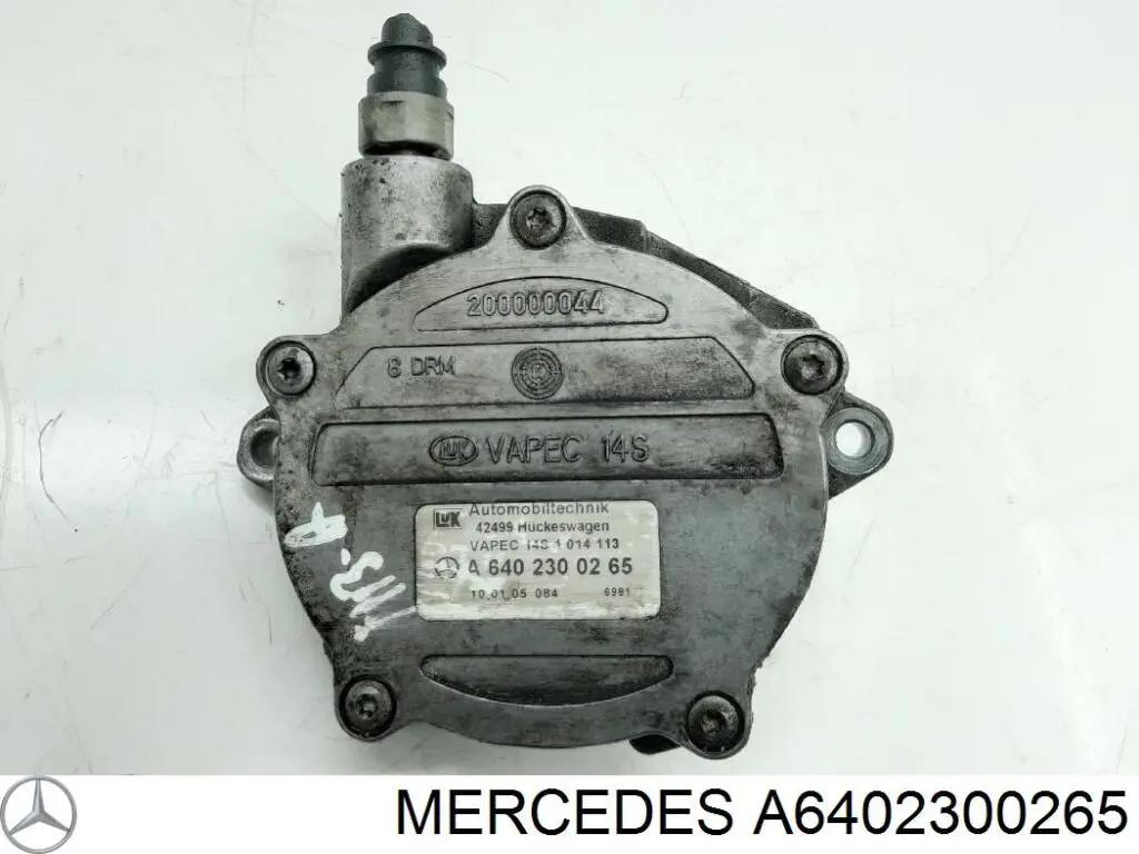  Bomba de vacío Mercedes A 