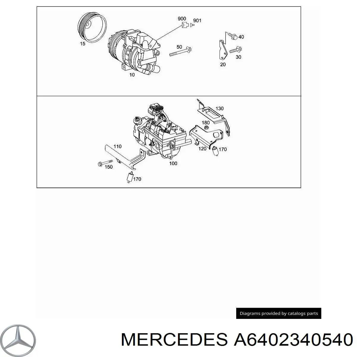 A6402340540 Mercedes 