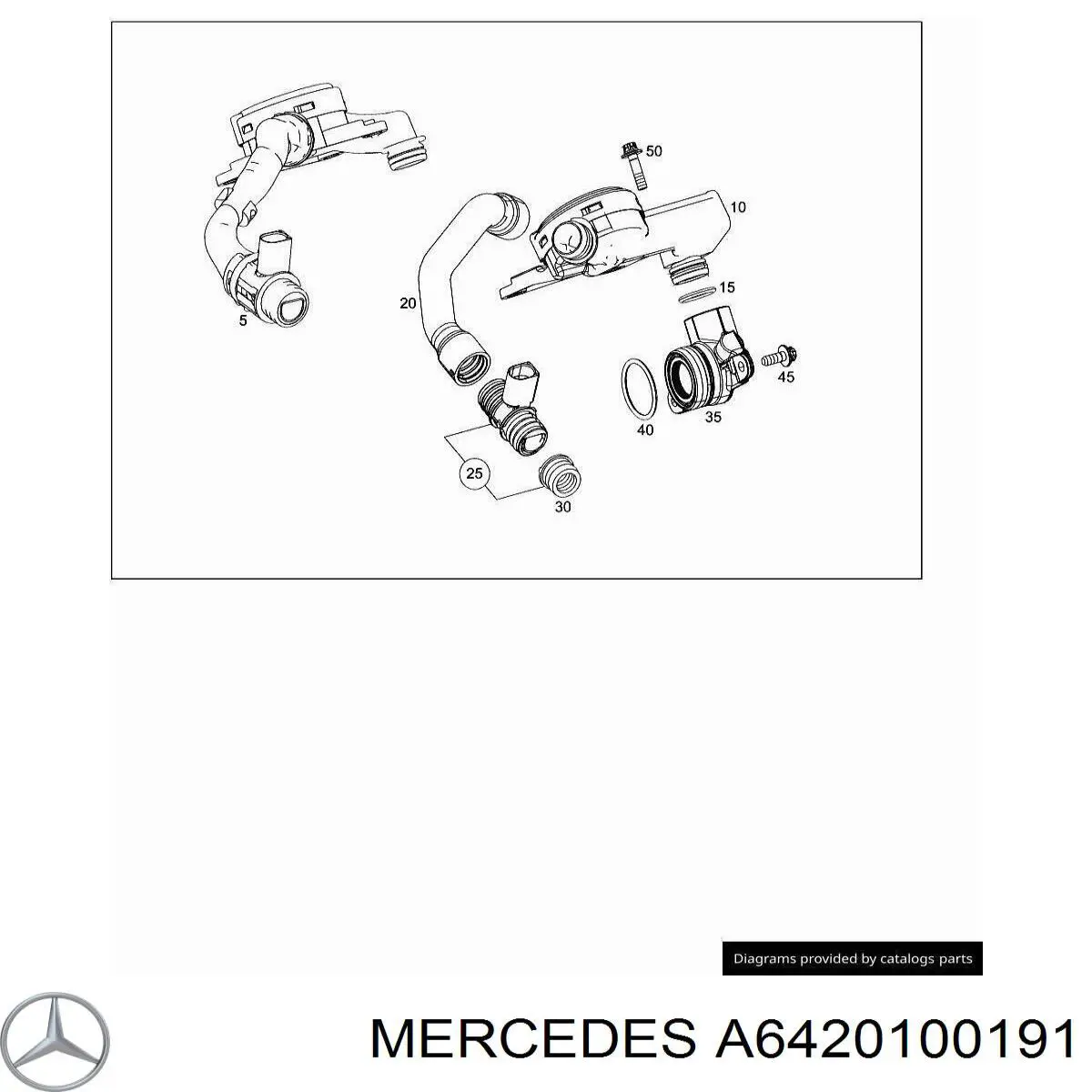 Válvula, ventilación cárter Mercedes 6420100391 precio, desde 33,38 EUR