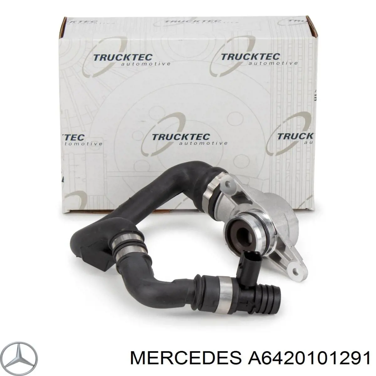 A6420101291 Mercedes manguera tuberia de radiador (gases de escape)