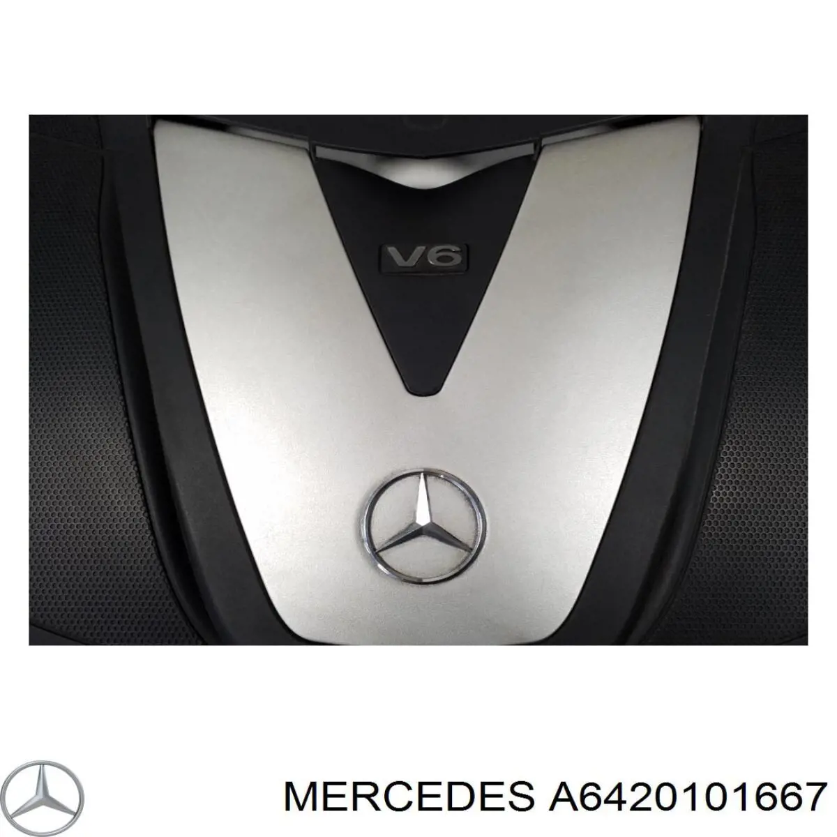 Tapa motor A6420101667 Mercedes