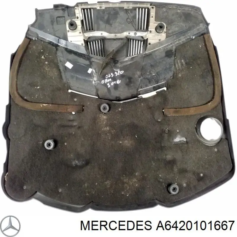 Cubierta motor Mercedes A6420101667