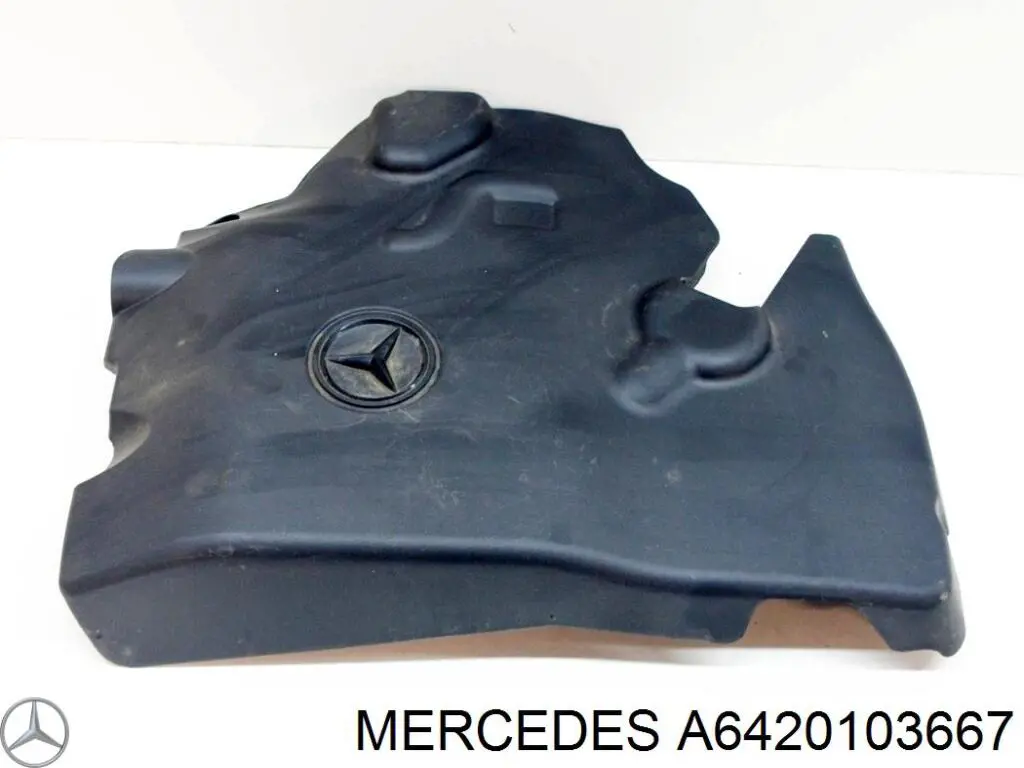 A6420103667 Mercedes cubierta de motor decorativa