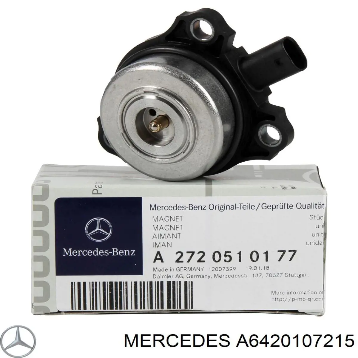 Comprar A6420107215 Mercedes Brida del separador de aceite del sistema de ventilación del cárter