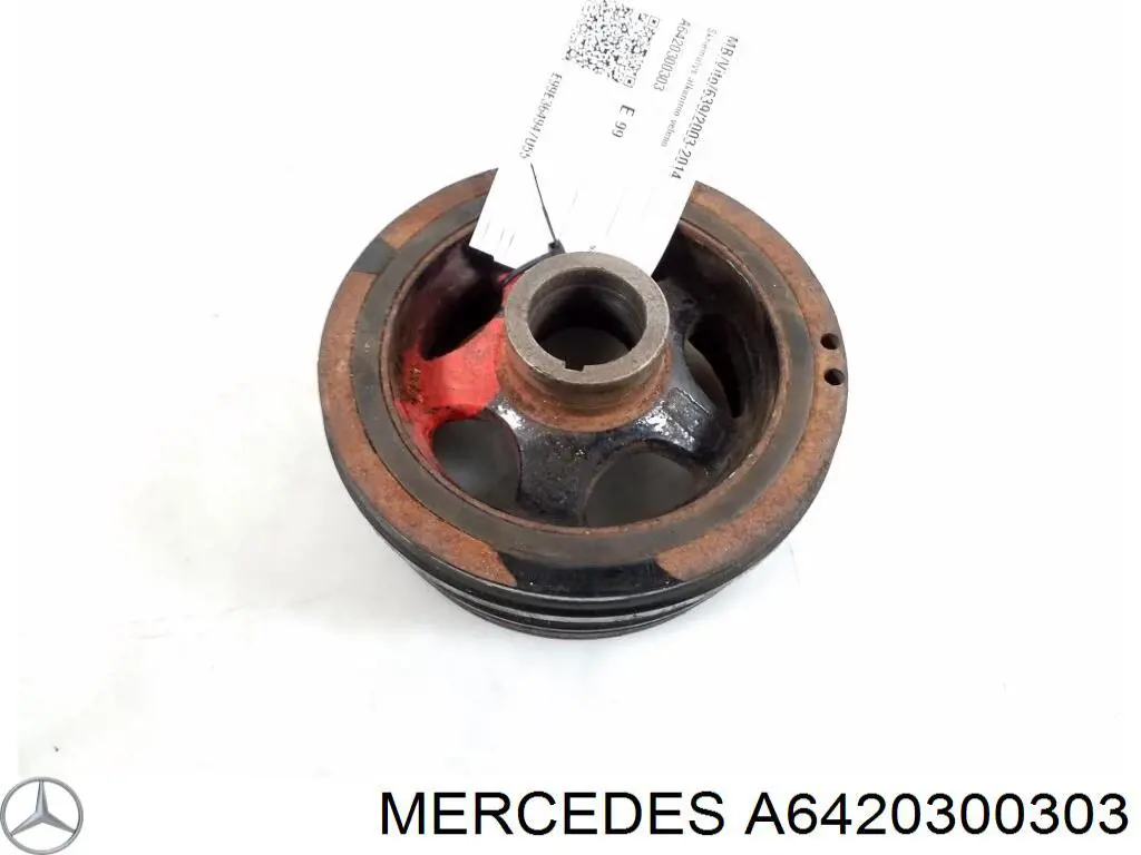 Comprar A6420300303 Mercedes La polea del cigüeñal