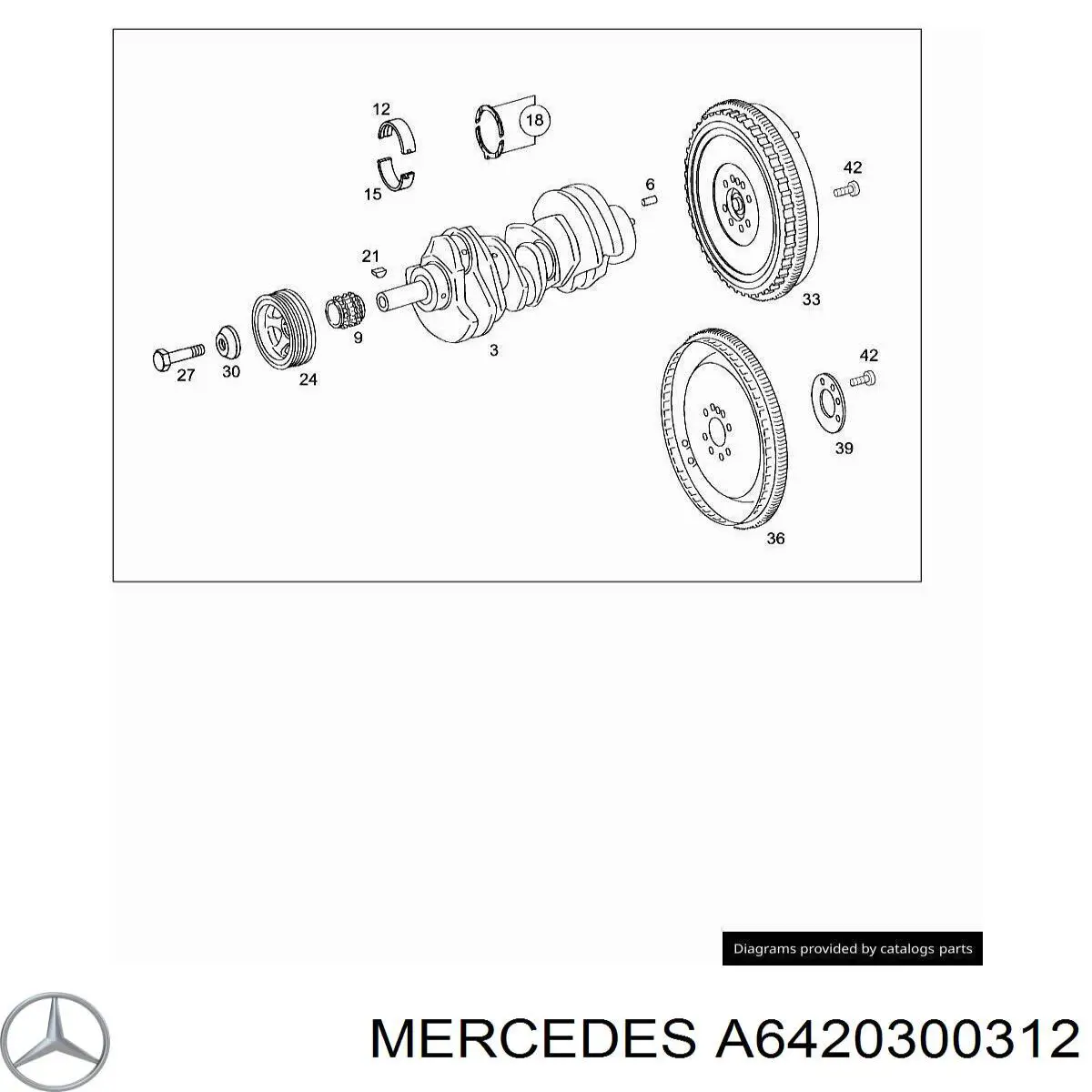 Volante bimasa Mercedes A6420300312
