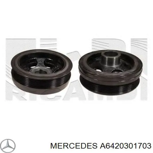 Polea cigueñal Mercedes ML/GLE C292