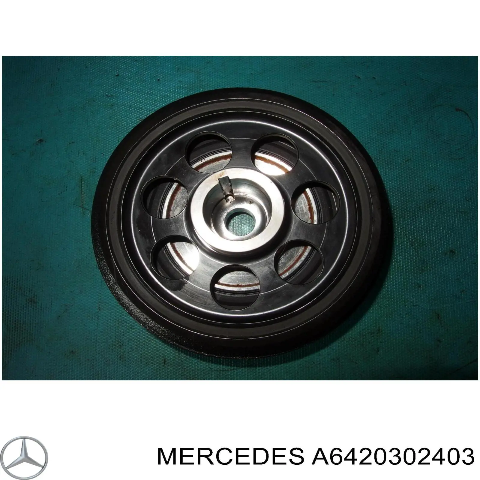Polea del cigüeñal Mercedes A6420301703 precio, desde 197,47 EUR