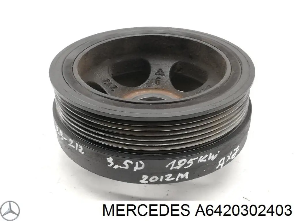 Comprar A6420301703 Mercedes La polea del cigüeñal