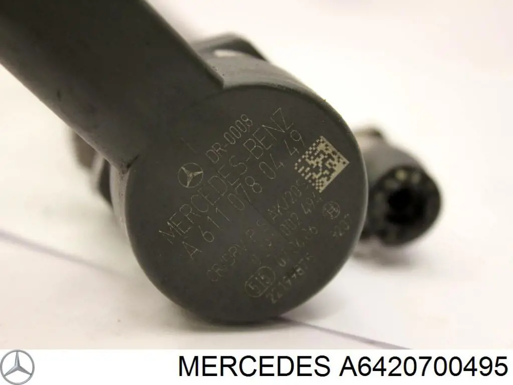 A6420700495 Mercedes rampa de inyectores izquierda