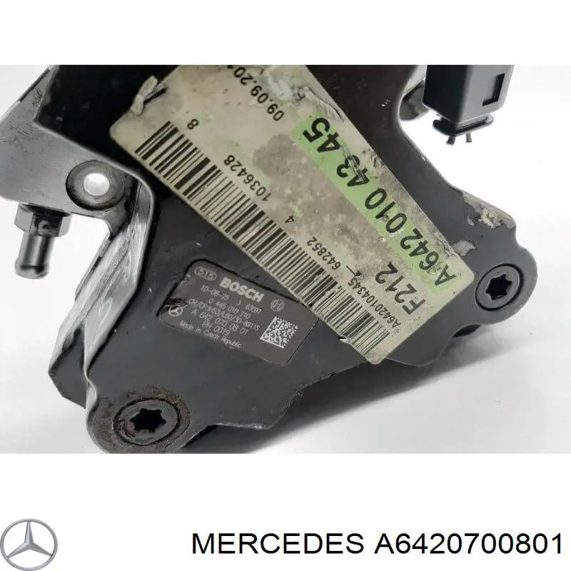 Bomba de alta presión Mercedes A6420104009