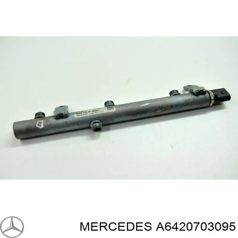 Rampa de inyectores derecha para Mercedes E (W212)
