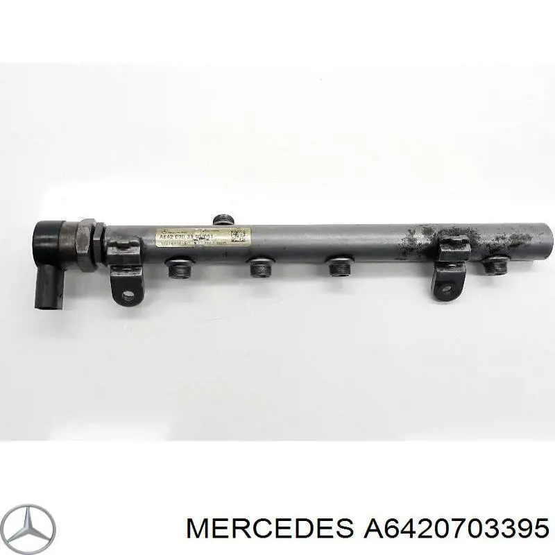 Rampa de combustible izquierda Mercedes A6420703395 precio, desde 1287,33 EUR