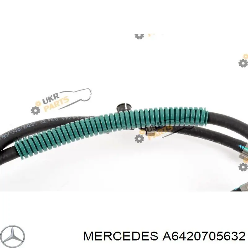 A6420705632 Mercedes tubo de combustible atras de las boquillas