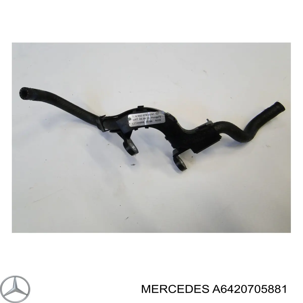 Manguera de combustible universal A6420705881 Mercedes