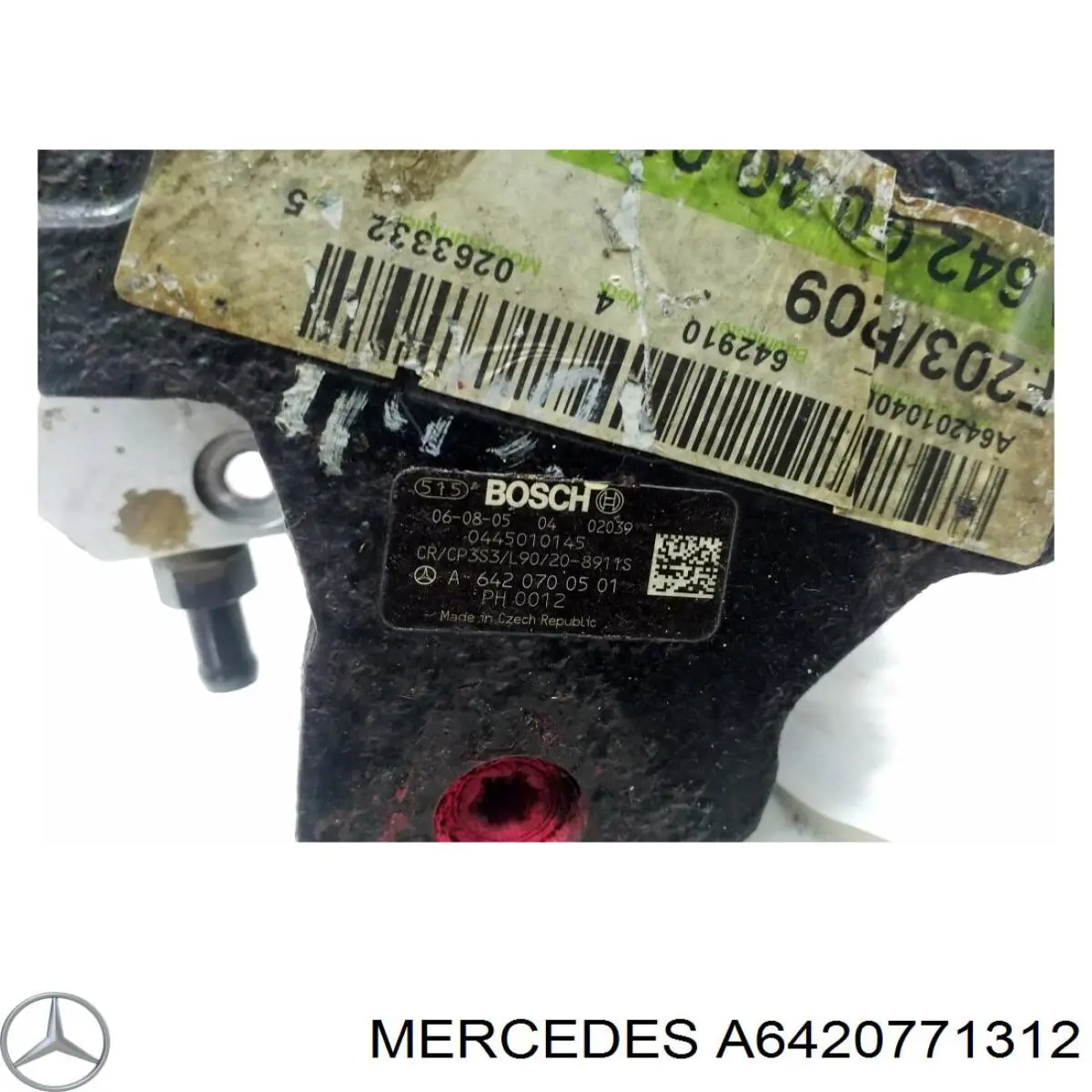 A6420771312 Mercedes Engranaje de estrella, bomba de inyección