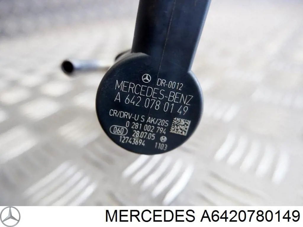 Válvula control presión Common-Rail-System para Mercedes Vito (639)
