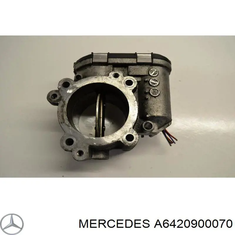 A6420900070 Mercedes cuerpo de mariposa completo