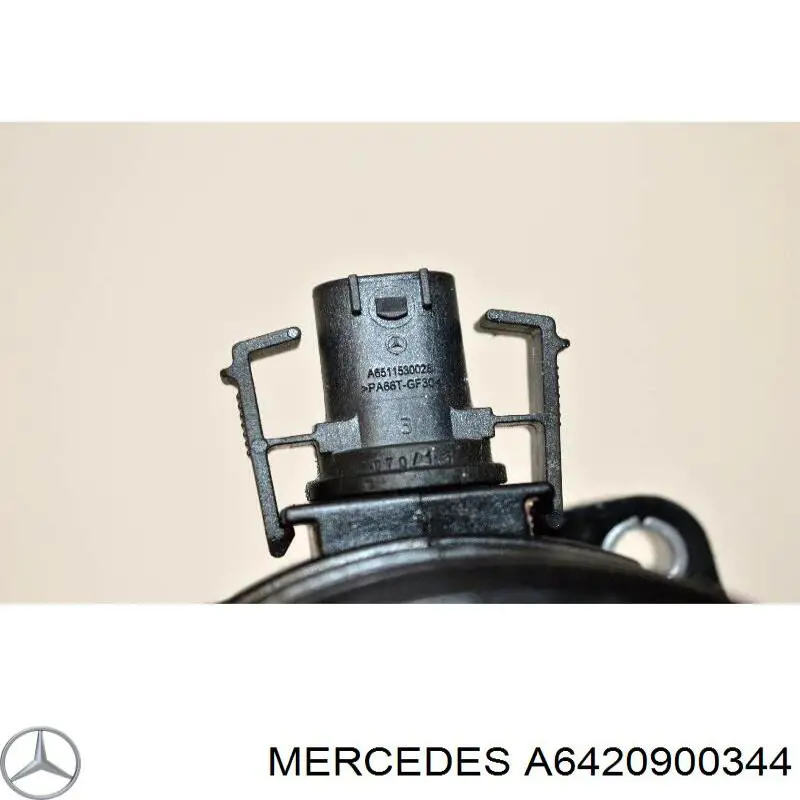 A6420900344 Mercedes Tubo de admisión del cuerpo de mariposa