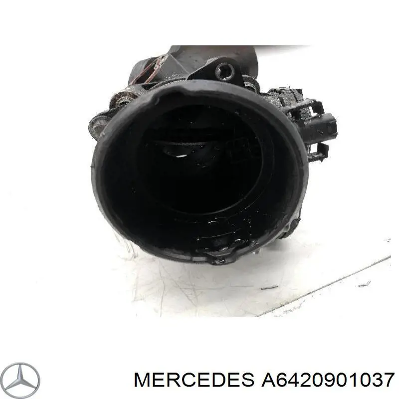 Tubo de admisión del cuerpo de mariposa A6420901037 Mercedes