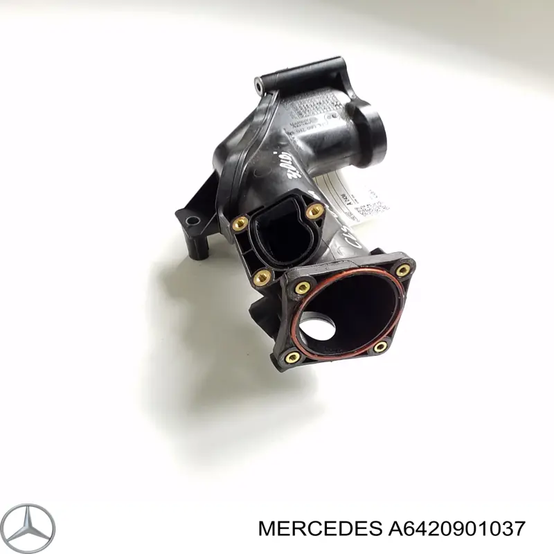 Tubo de admisión del cuerpo de mariposa A6420901037 Mercedes