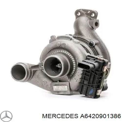 A6420901386 Mercedes turbocompresor