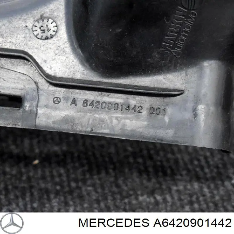 Tubo flexible de aspiración 6420901442 Mercedes