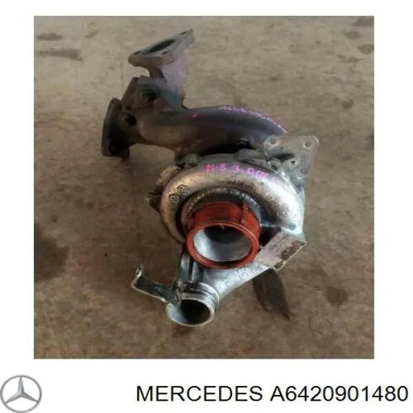 A6420901480 Mercedes turbocompresor
