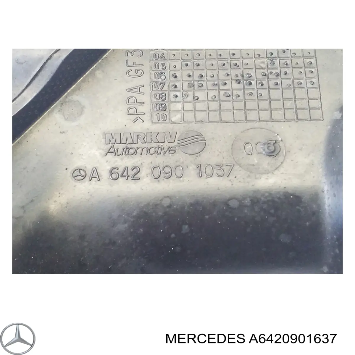 Tubo de admisión del cuerpo de mariposa A6420901637 Mercedes