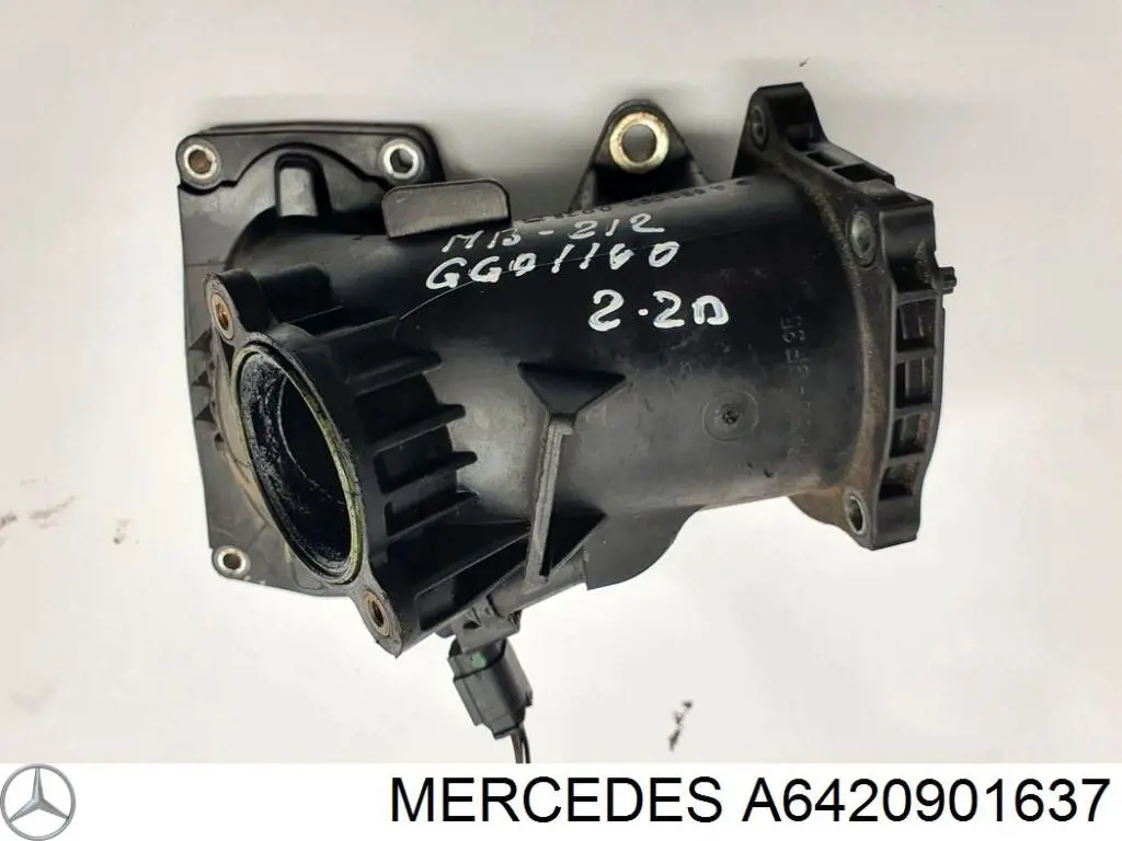 Tubo de admisión del cuerpo de mariposa Mercedes A6420901637 precio, desde 130,68 EUR