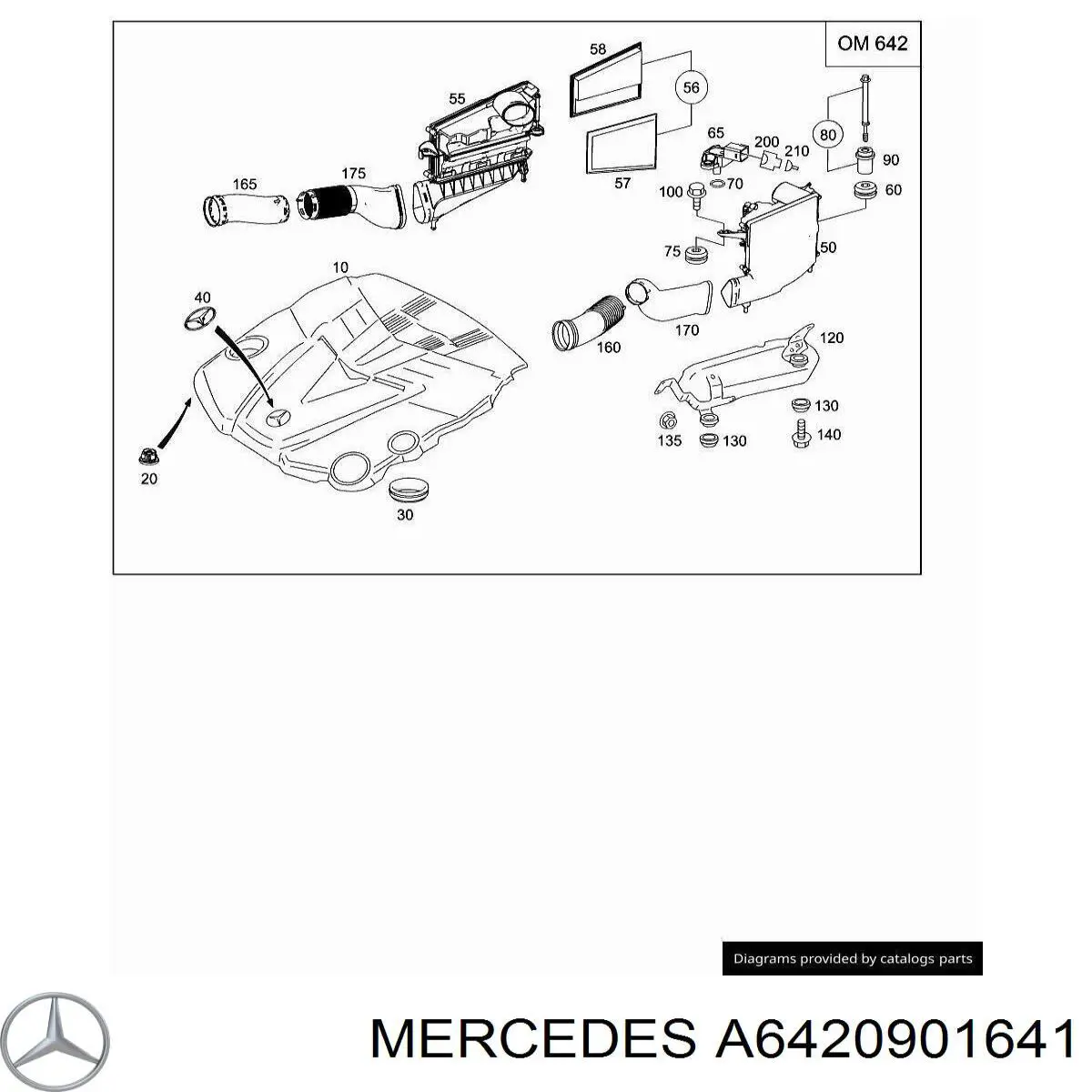  Mercedes A6420901641 precio, desde 149,91 EUR