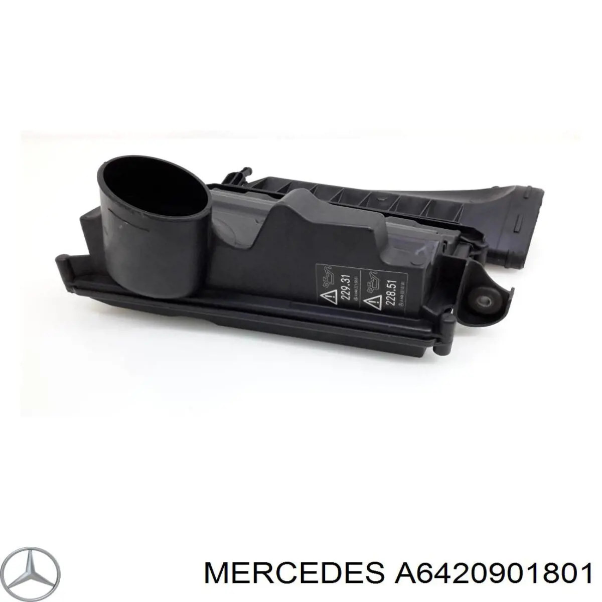 Caja del filtro de aire A6420901801 Mercedes