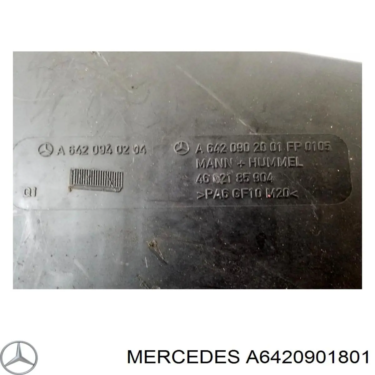 Caja del filtro de aire Mercedes A6420901801 precio, desde 68,24 EUR