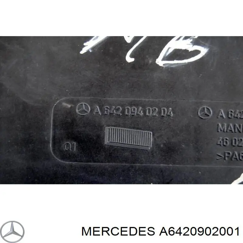 Caja del filtro de aire derecha Mercedes A6420902001 precio, desde 50,06 EUR
