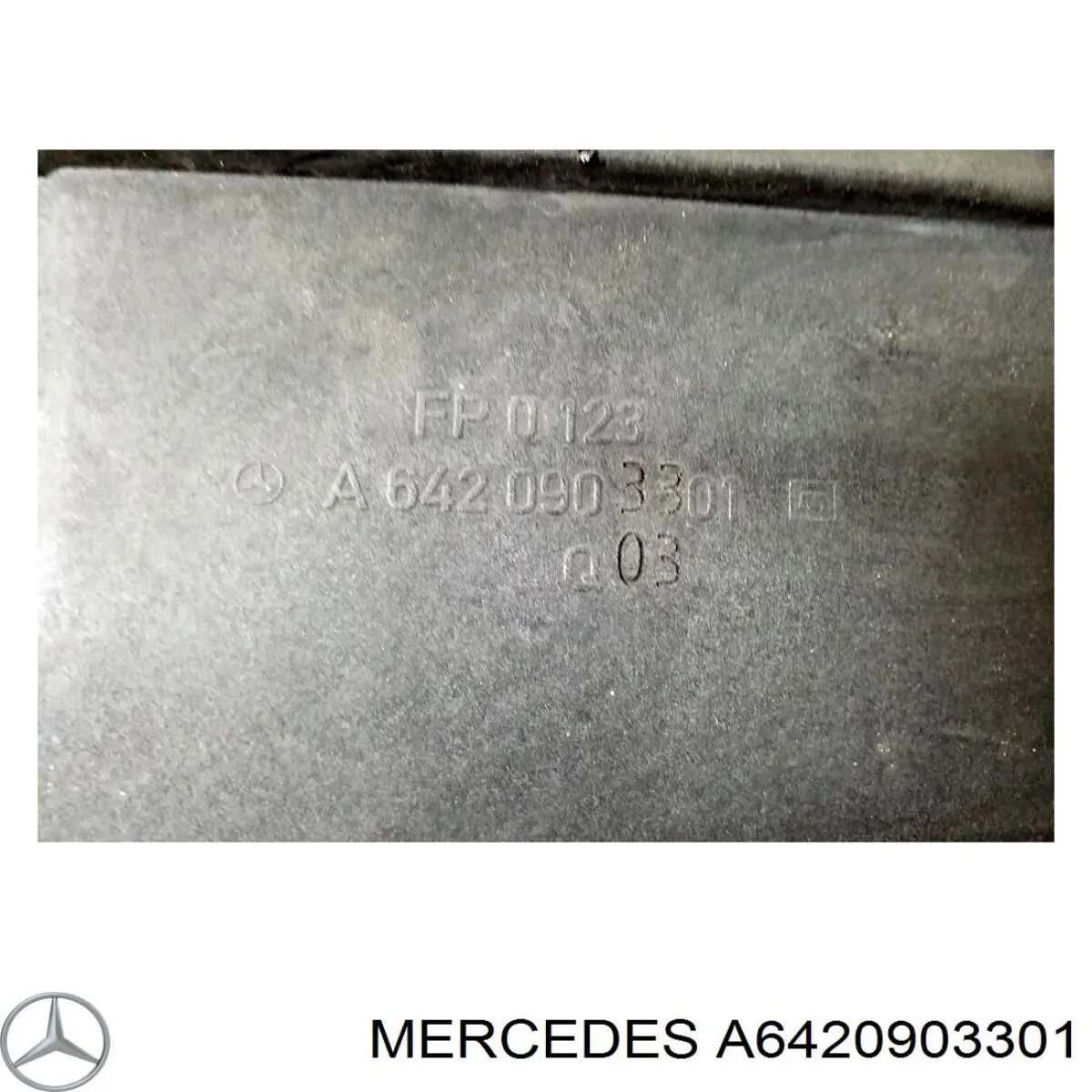 A6420903301 Mercedes Caja del filtro de aire izquierda