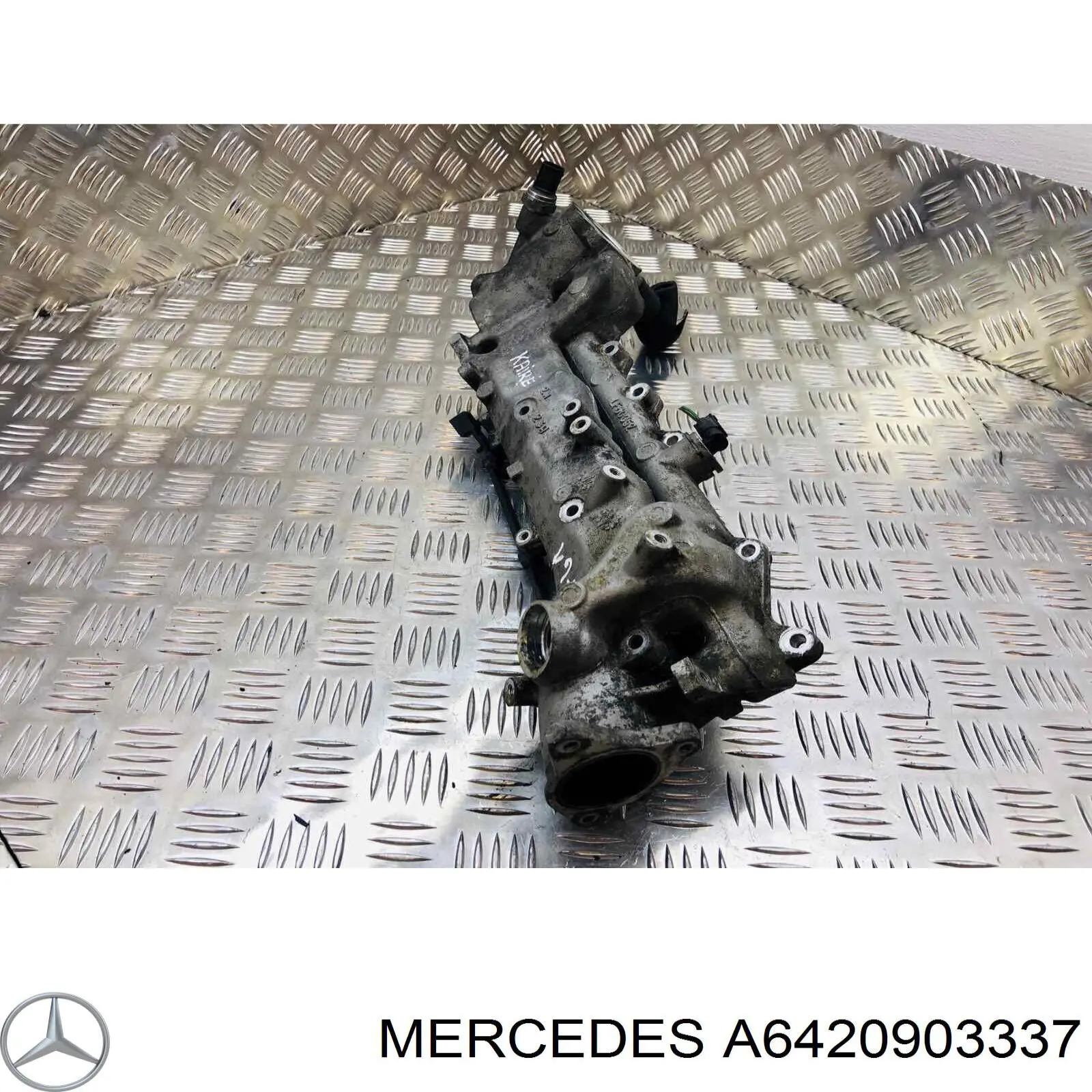 Colector de admisión izquierdo para Mercedes ML/GLE (W164)