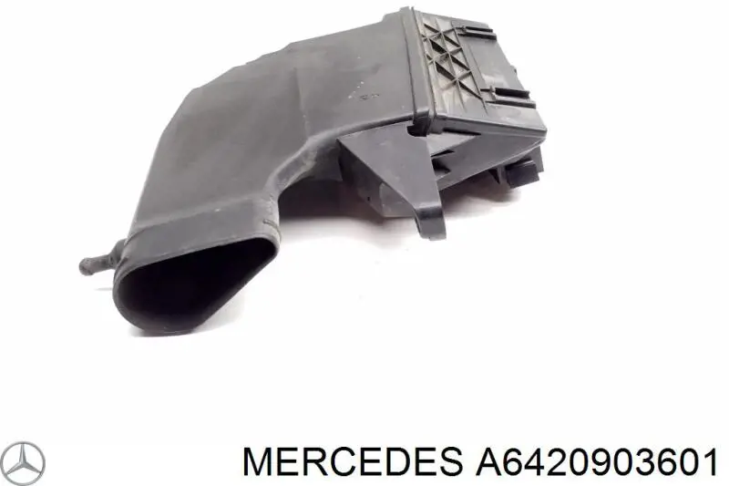 Casco de filtro de aire derecho para Mercedes ML/GLE (W164)