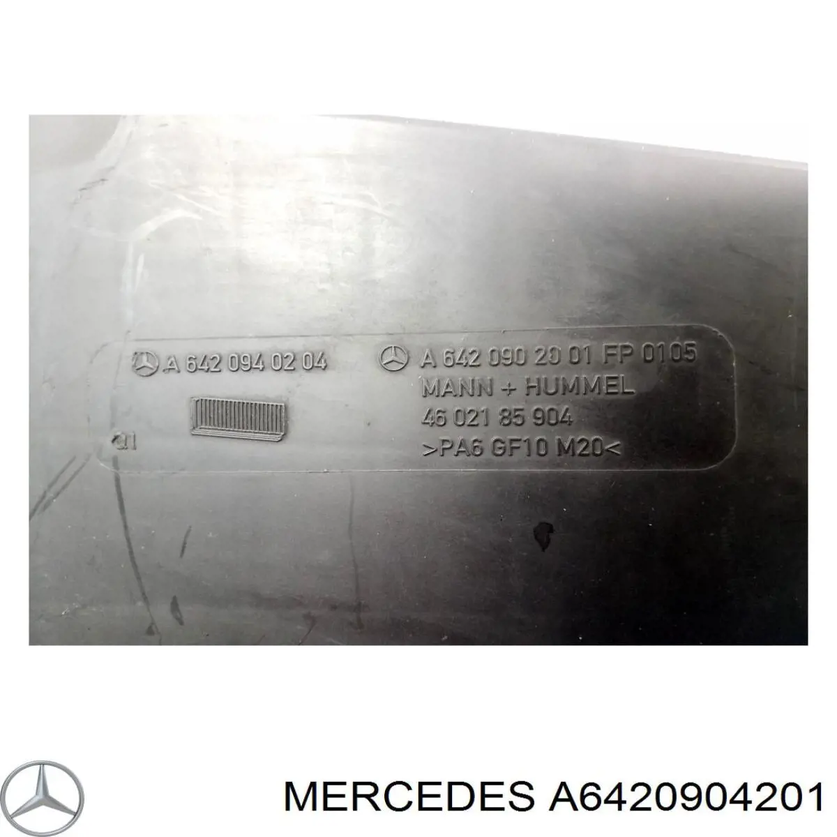 Caja del filtro de aire Mercedes A6420904201 precio, desde 162,62 EUR