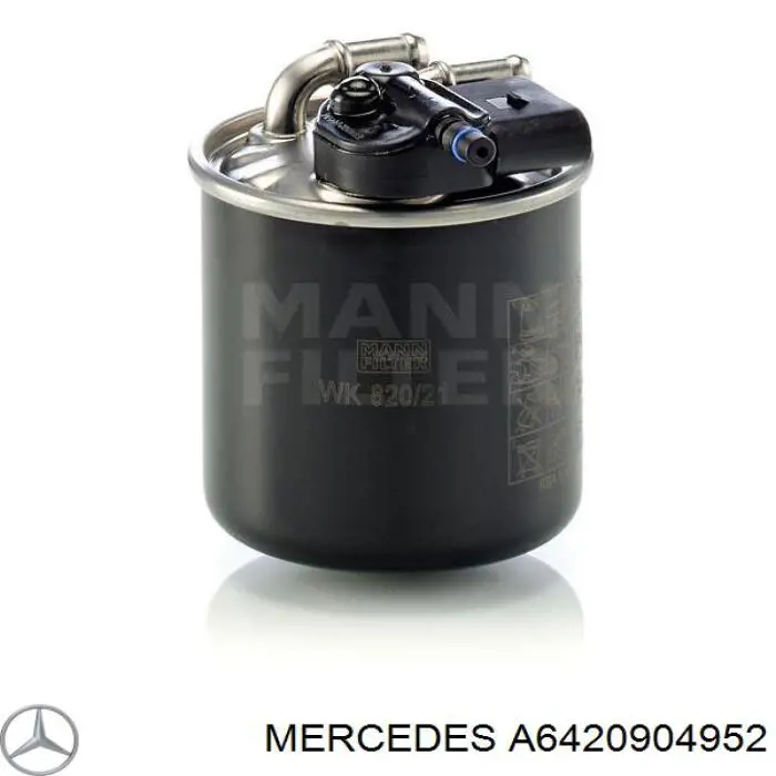 Filtro combustible Mercedes A6420904952 precio, desde 53,86 EUR